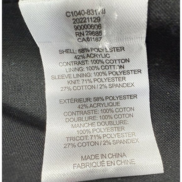 Pendleton Womens Foxglove Fleece Bomber Jacket Sz Small Southwestern Geometric - Picture 10 of 13